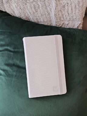 Planner Blank Page And Vegan Leather Cover with Elastic Closure. 90 Days(french)